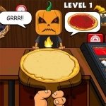 Постер игры Пиццерия Хэллоуина